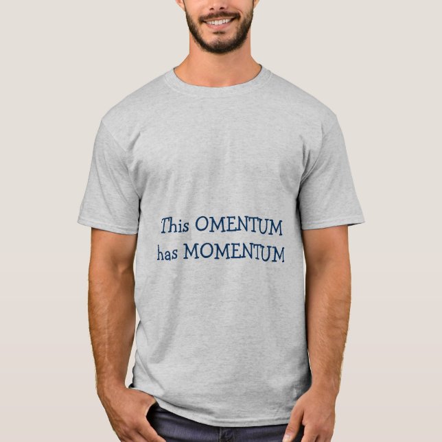 Denna OMENTUM har MOMENTUM T-shirt (Framsida)
