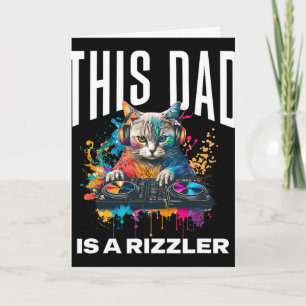 Denna Pappa Har Rizz Coola Dj Katt Rizzler Pappa F Kort