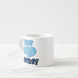 Denna pappa vaggar gåvor espressomugg