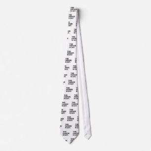 Denna parad är glad slips
