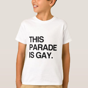 Denna parad är glad t shirt