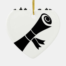 Denna PhD är ingen BS Julgransprydnad Keramik