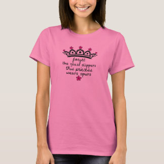 Denna Princess Ha på sig Sporra-Tshirt Tee