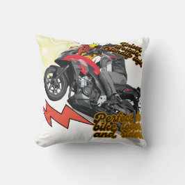 Denna racercykel kudde