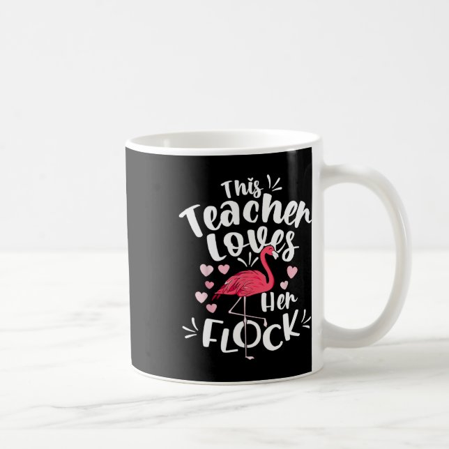 Denna rektor älskar sin flock Flamingo te Kaffemugg (Höger)