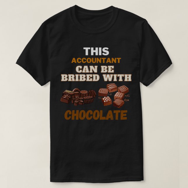 Denna revisor kan ges Chocolat T Shirt (Design framsida)