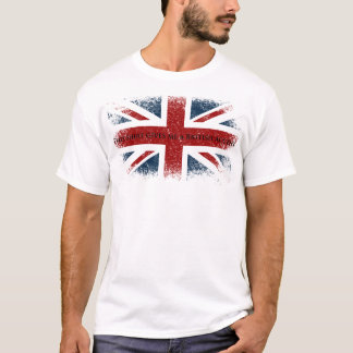 Denna skjorta ger mig en brittisk accent. t-shirt