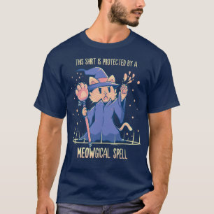 Denna skjorta skyddas av ett Meowgical pass T Shirt