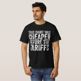 Denna skjorta var billigare innan tullarna t shirt
