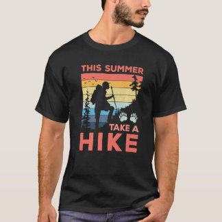 Denna sommar vandring och ha kul natur berg ute t shirt