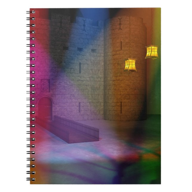 Denna stora scen av dårar anteckningsbok (Framsidan)