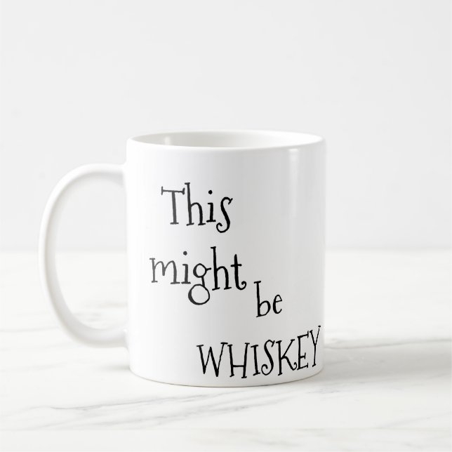 Denna styrka är whiskeykaffemuggen kaffemugg (Vänster)