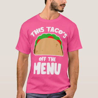 Denna Taco Är Inte På Menyn Roligt Pojk/Pig Party  T Shirt