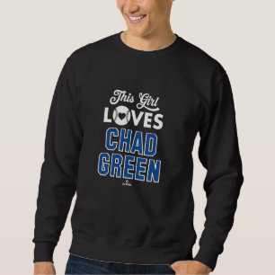 Denna tjej älskar Chad Green Toronto Baseball MLBP Lång Ärmad Tröja