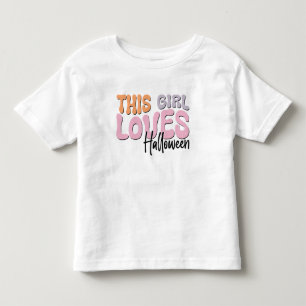 Denna tjej älskar Halloween T Shirt