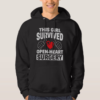 Denna tjej överlevde öppen hjärtkirurgi God förkov Hoodie
