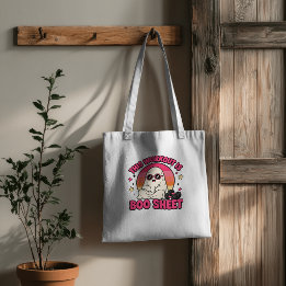 Denna träningspass är Boo Sheet Ghost Fitness Desi Tygkasse