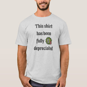 Denna transaktion har avskrivits fullständigt t shirt