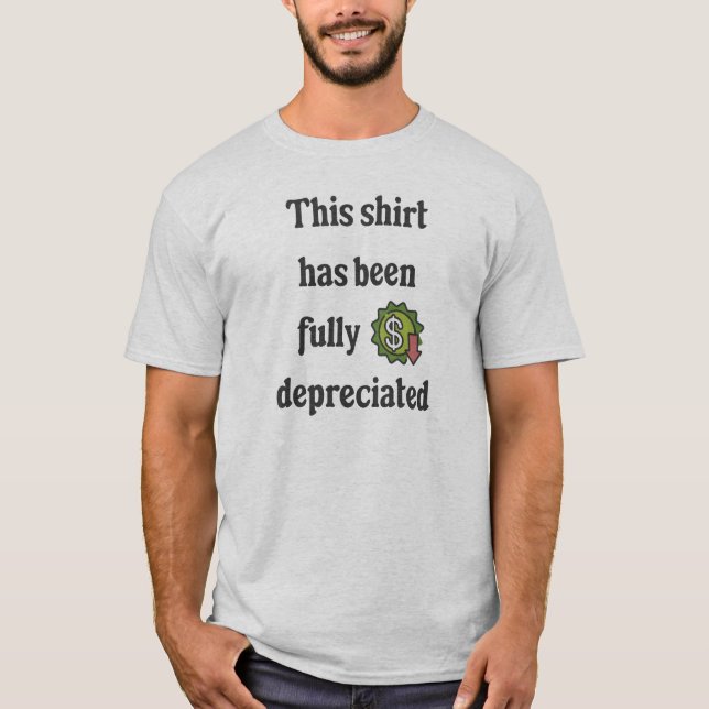 Denna transaktion har avskrivits fullständigt t shirt (Framsida)