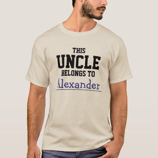 Denna Uncle Höra hemma Till ........ Tröja (Framsida)