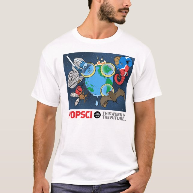 Denna vecka i den framtida 2010en-11-05 t shirt (Framsida)