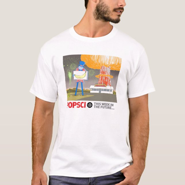 Denna vecka i framtiden 36 tee shirt (Framsida)