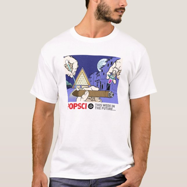 Denna vecka i framtiden 41 tee shirt (Framsida)