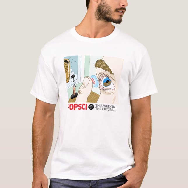 Denna vecka i framtiden 48 t-shirt (Framsida)