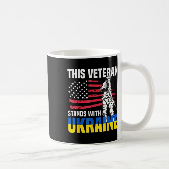 Denna veteran ligger med Ukraina Kaffemugg (Höger)