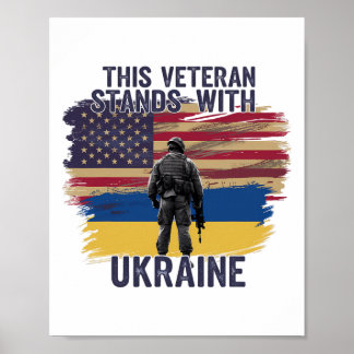 Denna veteran står med Ukraina 10 Poster