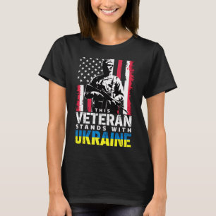 Denna veteran står med Ukraina 9 T Shirt