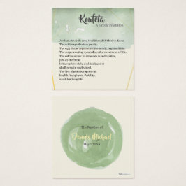 Dennis Koufeta Card Fyrkantigt Visitkort