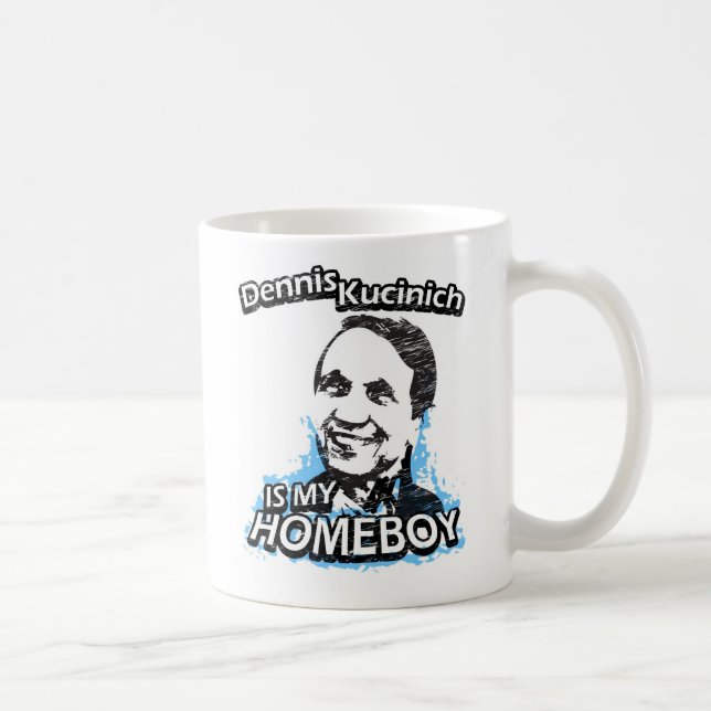Dennis Kucinich är min homeboy Kaffemugg (Höger)