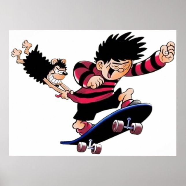 Dennis och gnasher poster (Framsidan)