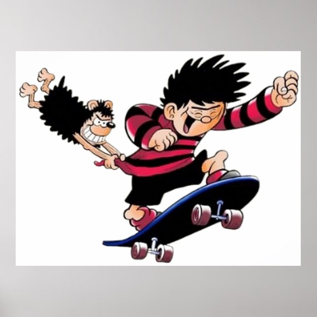 Dennis och gnasher poster (Framsidan)
