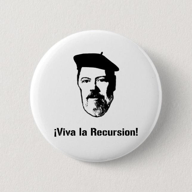 Dennis Ritchie: Recursion för ¡ Viva la! Knäppas Knapp (Framsida)