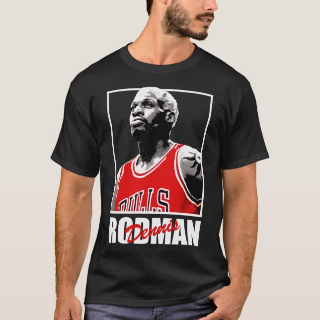 Dennis Rodman Fläkt         ArtClassic T-Shirt (Framsida)