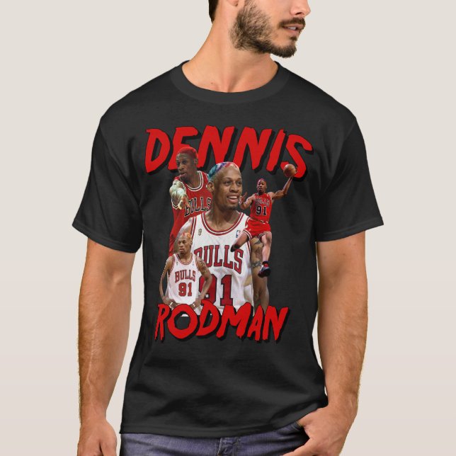 Dennis Rodman T Shirt (Framsida)