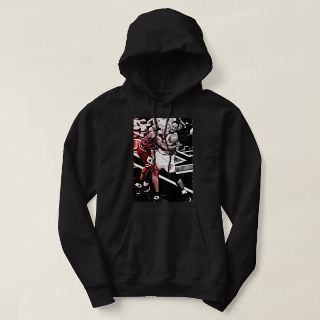 Dennis rodman    upphettade NBA stunder Essential  Hoodie (Design framsida)