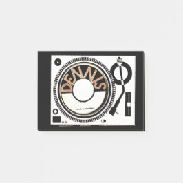 DENNIS TURNTABLE POST-IT BLOCK