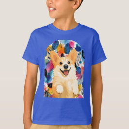 DENNY corgi - ArtMuse Samling Ungdom T Shirt