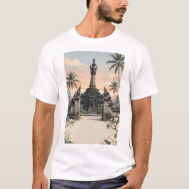 Denpasar Bali - Balis kulturella hjärta T Shirt