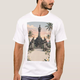 Denpasar Bali - Balis kulturella hjärta T Shirt