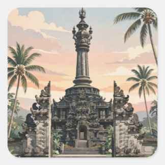 Denpasar Bali Klistermärke