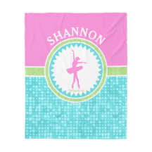 DenPastell färgdansare med Aqua belägger med tegel