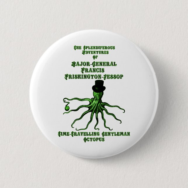 DenResande gentlemanbläckfisken Knapp (Framsida)