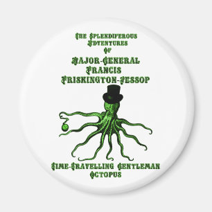 DenResande gentlemanbläckfisken Magnet