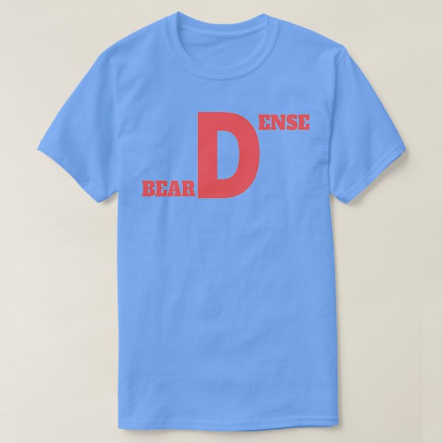 DENSE BEARD T SHIRT (Design framsida)