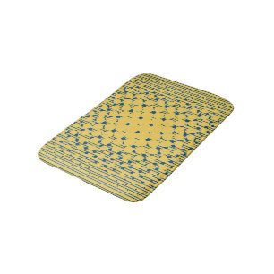 Densitet i Primrose Gult & Lapis Blue Badrumsmatta