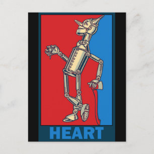Denslow's Wizard of Oz: Heart Vykort